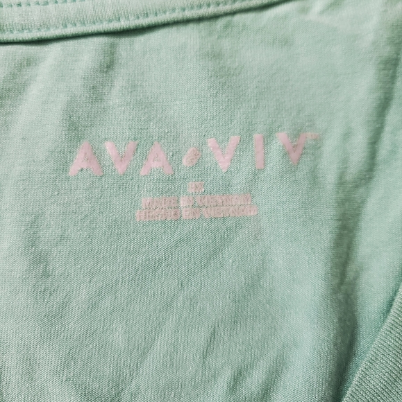 Ava & Viv Flowy Top Size 3X - Picture 3 of 3